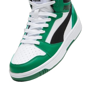Foto 4 | Foto 4 | Tenis Puma Rebound V6 Mid Jr Verdes Unisex