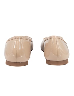 Foto 4 | Foto 4 | Balerina de Charol Salamandra color Beige para Mujer