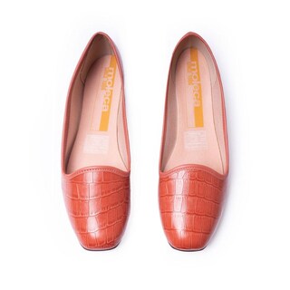 Foto 5 | Foto 5 | Balerina Moleca Darian Neo Naranja para Mujer