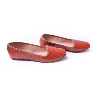 Foto 6 | Foto 6 | Balerina Moleca Darian Neo Naranja para Mujer