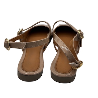 Foto 4 | Foto 4 | Flats Bailarina Zenda Shoes Beige con Hebillas