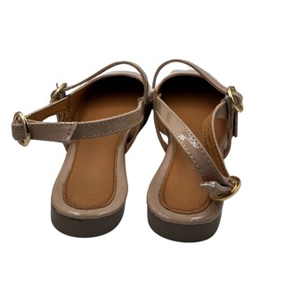 Foto 4 | Foto 4 | Flats Bailarina Zenda Shoes Beige con Hebillas