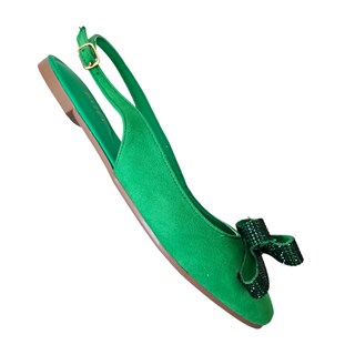Foto 1 | Foto 1 | Flat Verde Moño Cristal Patey Woman