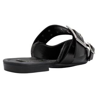 Foto 3 | Foto 3 | Flats Puntales Exterior Piel Vegana Color Negro Para Mujer De Rbcollection