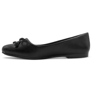Foto 3 | Foto 3 | Flats Clásicas Exterior Piel Vegana Color Negro Para Mujer De Rbbasics
