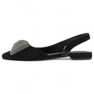 Foto 3 | Foto 3 | Flats Puntales Exterior Gamuza Color Negro Para Mujer De Rbcollection
