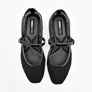 Foto 3 | Foto 3 | Moramora Balerina Para Mujer Negro Cod.133404