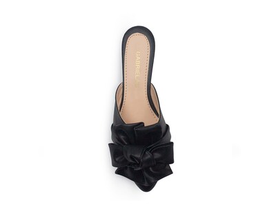 Foto 3 | Foto 3 | Flats Color Negro Moño Material Sintetico