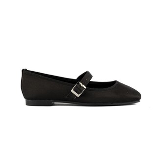 Foto 1 | Foto 1 | Balerina Zapato Moda Flat Casual Para Mujer Walki Mona Negro
