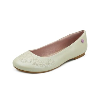 Foto 3 | Foto 3 | Balerina Chabelo Para Niña Casual Color Charol Hueso 21-25 Beige