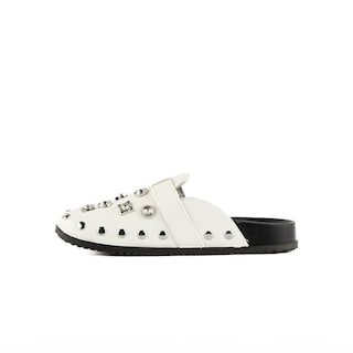 Foto 2 | Foto 2 | Mule Brillo Flat Zapato Moda Para Mujer Walki Akemi Blanco