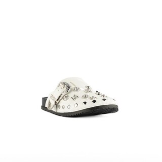 Foto 3 | Foto 3 | Mule Brillo Flat Zapato Moda Para Mujer Walki Akemi Blanco