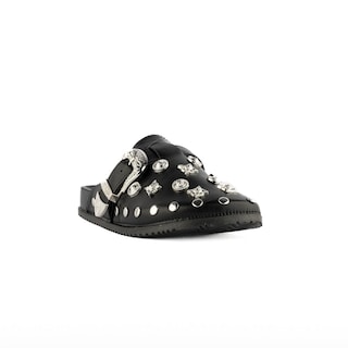 Foto 3 | Foto 3 | Mule Brillo Flat Zapato Moda Para Mujer Walki Akemi Negro