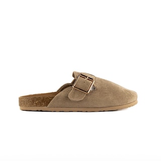 Foto 1 | Foto 1 | Mule Buck Flat Zapato Moda Para Mujer Walki Nora Beige