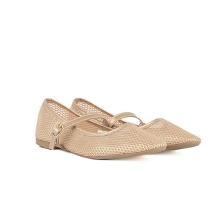 Foto 2 | Foto 2 | Balerina Zapato Moda Flat Confort Para Mujer Walki Magali Beige