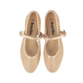 Foto 3 | Foto 3 | Balerina Zapato Moda Flat Confort Para Mujer Walki Magali Beige
