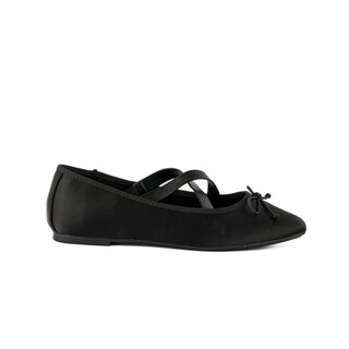 Foto 1 | Foto 1 | Balerina Zapato Moda Flat Brillos Para Mujer Walki Salma Negro