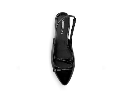 Foto 3 | Foto 3 | Balerina Color Negro Moños Material Sintético