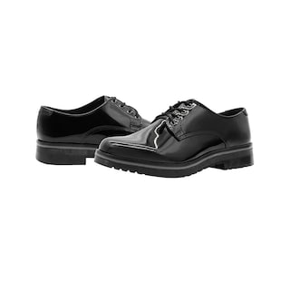 Foto 5 | Foto 5 | Derby Para Mujer Greenlove Charol Negro Agujetas Casuales Negro