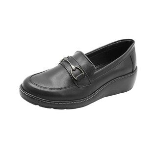 Foto 4 | Foto 4 | Zapato Piso Confort Para Mujer Piel Color Negro Suavecito Negro