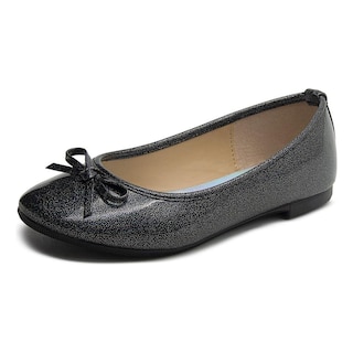 Foto 3 | Foto 3 | Zapatilla Balerina Para Niña Brillos Tornasol Antiderrapante Negro
