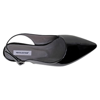 Foto 3 | Foto 3 | Flats Puntales Exterior Piel Color Negro Para Mujer De Rbcollection