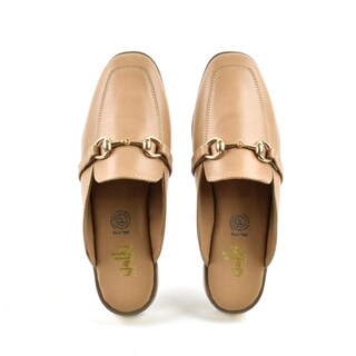 Foto 4 | Foto 4 | Mule Flat Zapato Moda Elegante Para Mujer Walki Galilea Beige