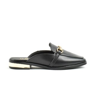 Foto 1 | Foto 1 | Mule Flat Zapato Moda Elegante Para Mujer Walki Galilea Negro