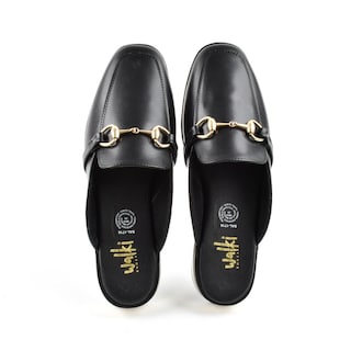 Foto 4 | Foto 4 | Mule Flat Zapato Moda Elegante Para Mujer Walki Galilea Negro
