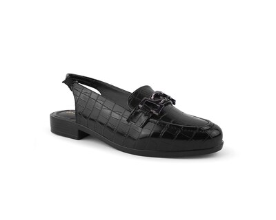 Foto 1 | Foto 1 | Balerina Color Negro Herraje Material Sintetico