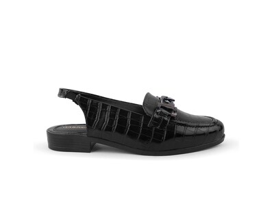 Foto 2 | Foto 2 | Balerina Color Negro Herraje Material Sintetico