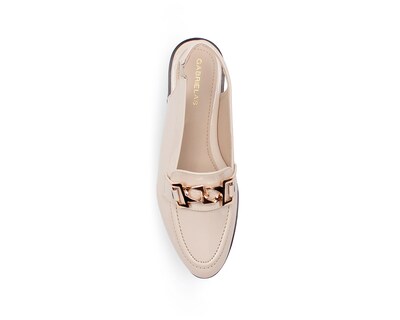 Foto 3 | Foto 3 | Balerina Color Beige Herraje Material Sintético