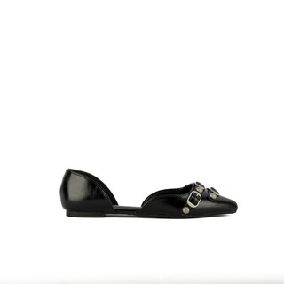Foto 3 | Foto 3 | Balerina Flat Zapato Plano Moda Casual De Mujer Walki Helena Negro