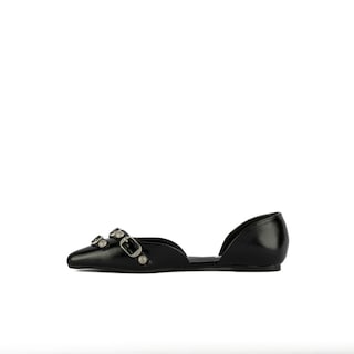 Foto 6 | Foto 6 | Balerina Flat Zapato Plano Moda Casual De Mujer Walki Helena Negro