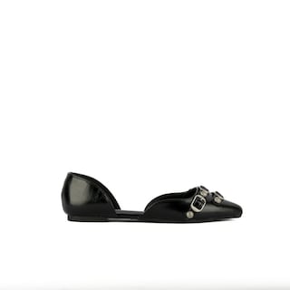 Foto 3 | Foto 3 | Balerina Flat Zapato Plano Moda Casual De Mujer Walki Helena Negro