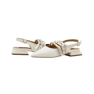 Foto 6 | Foto 6 | Flat Balerina Para Dama Salamandra Beige Elegante Oficina Cafe