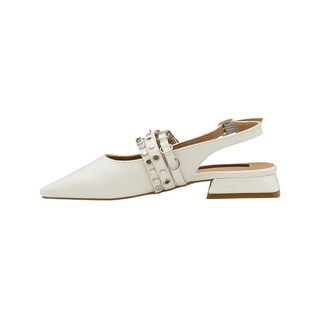 Foto 2 | Foto 2 | Flat Balerina Para Dama Salamandra Beige Elegante Oficina Cafe
