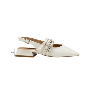 Foto 3 | Foto 3 | Flat Balerina Para Dama Salamandra Beige Elegante Oficina Cafe