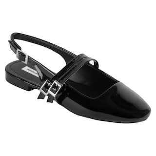 Foto 1 | Foto 1 | Flats Puntales Exterior Charol Color Negro Para Mujer De Rbcollection