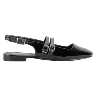 Foto 2 | Foto 2 | Flats Puntales Exterior Charol Color Negro Para Mujer De Rbcollection