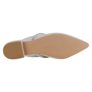 Foto 4 | Foto 4 | Flats Puntales Exterior Piel Vegana Color Blanco Para Mujer De Rbcollection
