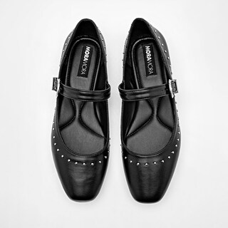 Foto 3 | Foto 3 | Moramora Balerina Para Mujer Negro
