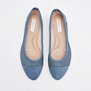 Foto 3 | Foto 3 | Moramora Balerina Para Mujer Azul