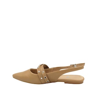 Foto 4 | Foto 4 | Balerina Flat Puntal Destalonada Con Detalles Metálicos Linda