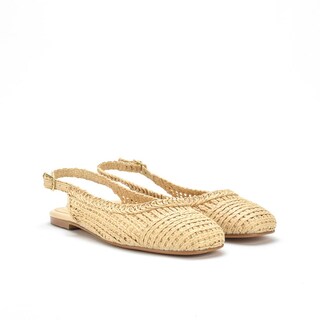 Foto 4 | Foto 4 | Balerina Zapato Moda Flat Tejido Para Mujer Walki Lidia Beige