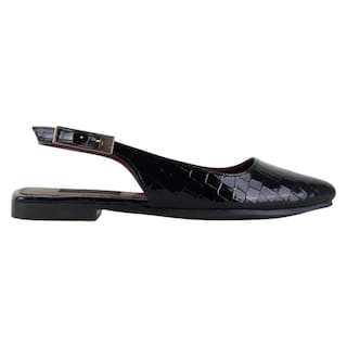 Foto 2 | Foto 2 | Flats Puntales Exterior Charol Color Negro Para Mujer De Rbcollection
