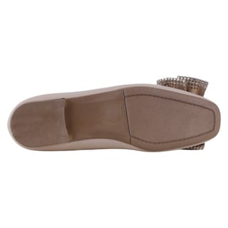 Foto 4 | Foto 4 | Flats Clásicas Exterior Piel Vegana Color Beige Para Mujer De Rbcollection