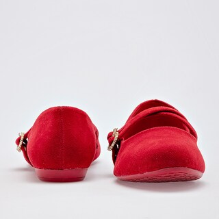Foto 4 | Foto 4 | Clasben Balerina Para Mujer Rojo