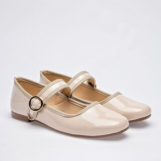 Foto 2 | Foto 2 | Been Class Balerina Para Mujer Beige Charol