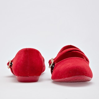 Foto 4 | Foto 4 | Clasben Balerina Para Mujer Rojo